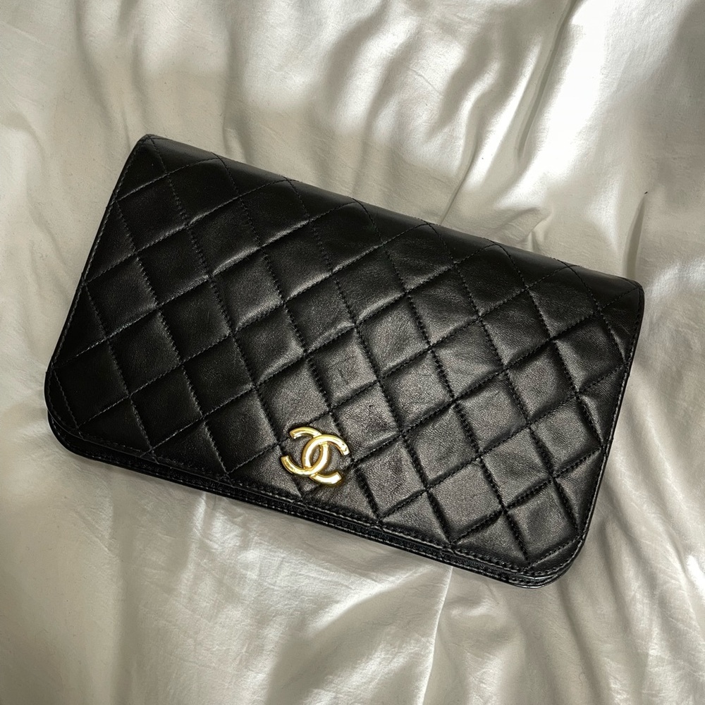 Vintage Chanel Full Flap Lambskin